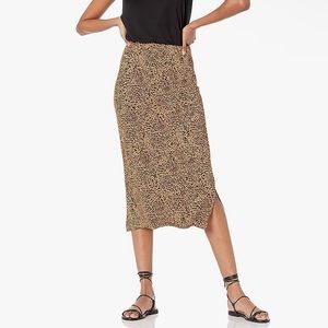Leopard Print Skirt